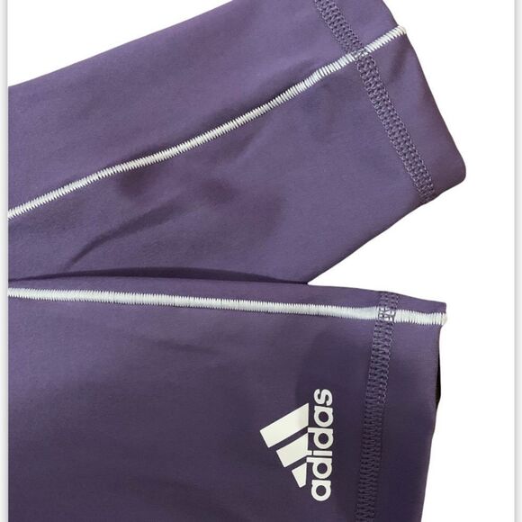 NEW ADIDAS BELIEVE THIS 2.0 HIGH RISE 7/8 PURPLE SIZE S LEGGINGS - Picture 7 of 10